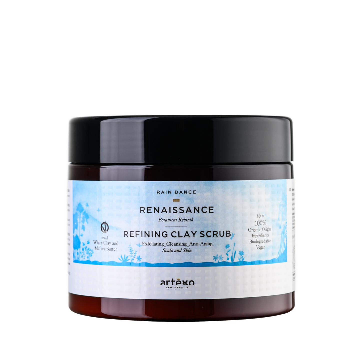 Artègo Rain Dance Renaissance Refining Clay Scrub 500ml | مقشر طيني لفروة الرأس