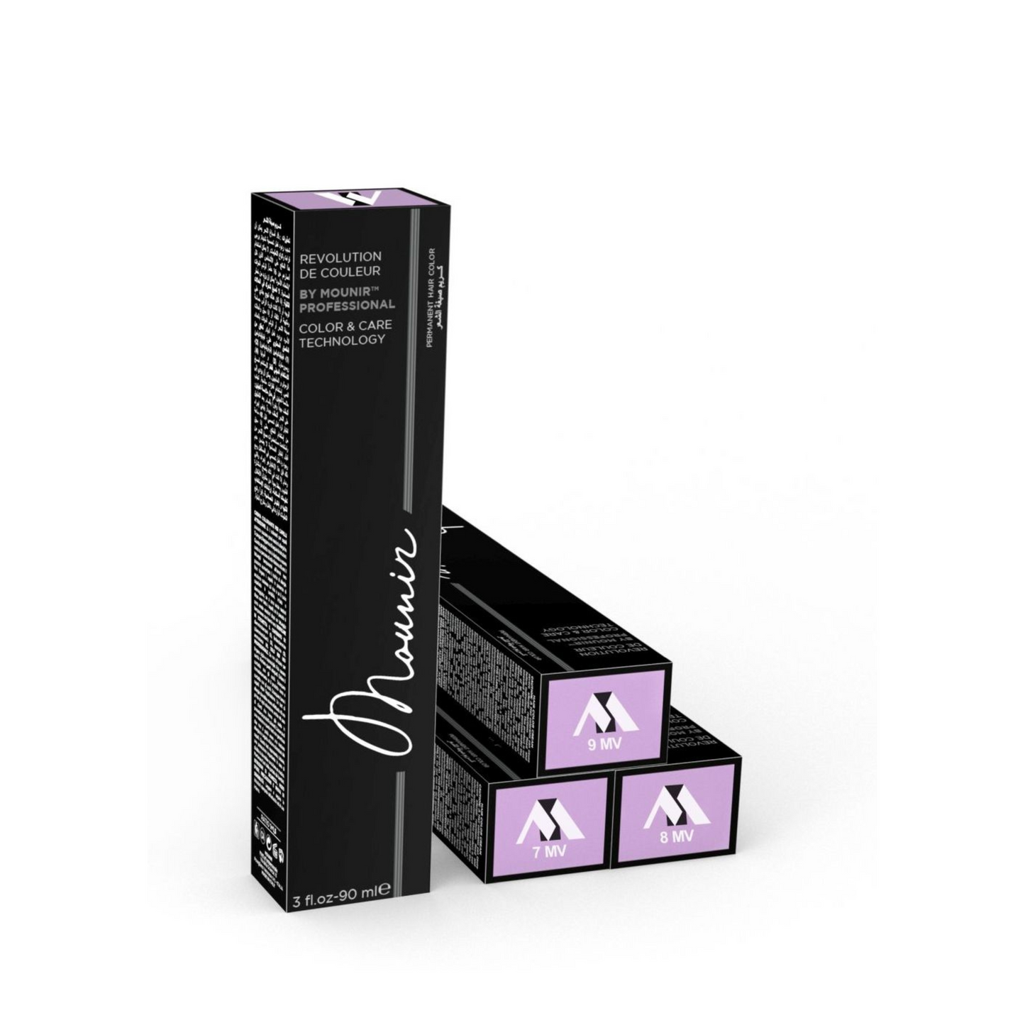METALIC VIOLET PERMANENT HAIR COLORS CREAM 90ML