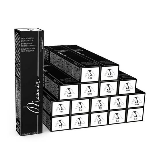 NATURAL PERMANENT HAIR COLORS CREAM 90ML