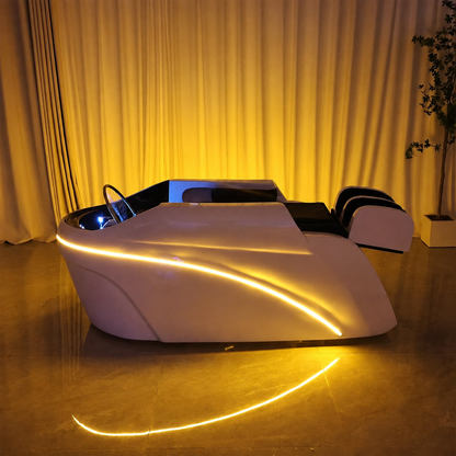 Salon head spa shampoo bed - clean image 2