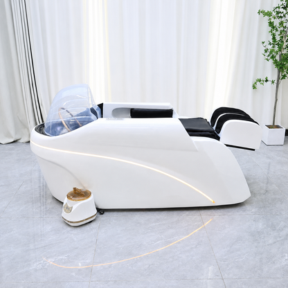 Salon head spa shampoo bed - clean image 7