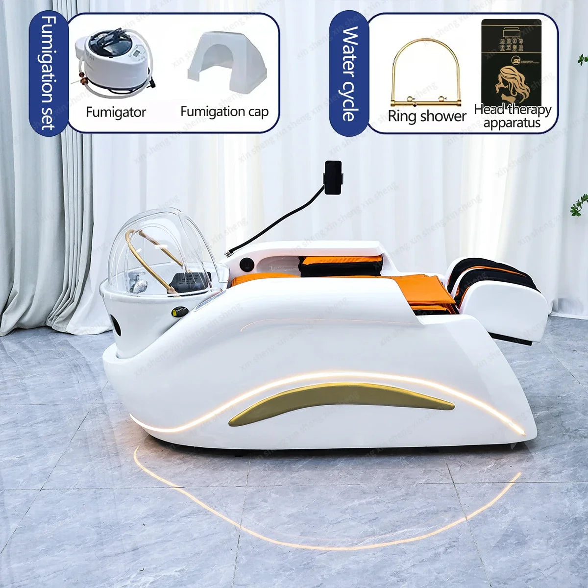 Professional Electric Head Spa Massage & Hair Washing Bed