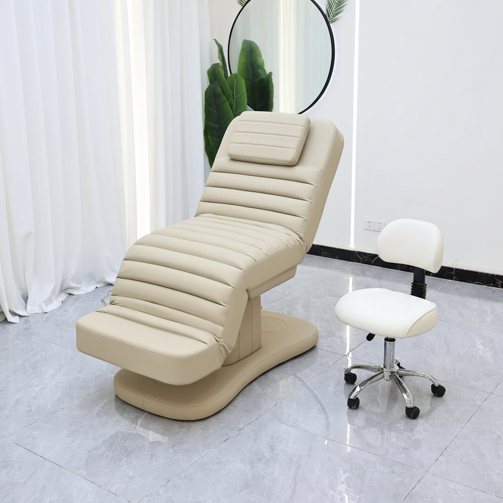 Electric Folding Facial SPA Bed Hydrotherapy Massage Table Salon Eyelash Chair Adjustable Beauty Care Shop Furniture