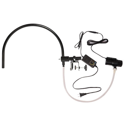 Salon Water Circulation Device Adjustable Flow Water Pump U‑Shaped Waterfall Sprayer for Shampoo Bowl Barber Hair Washing