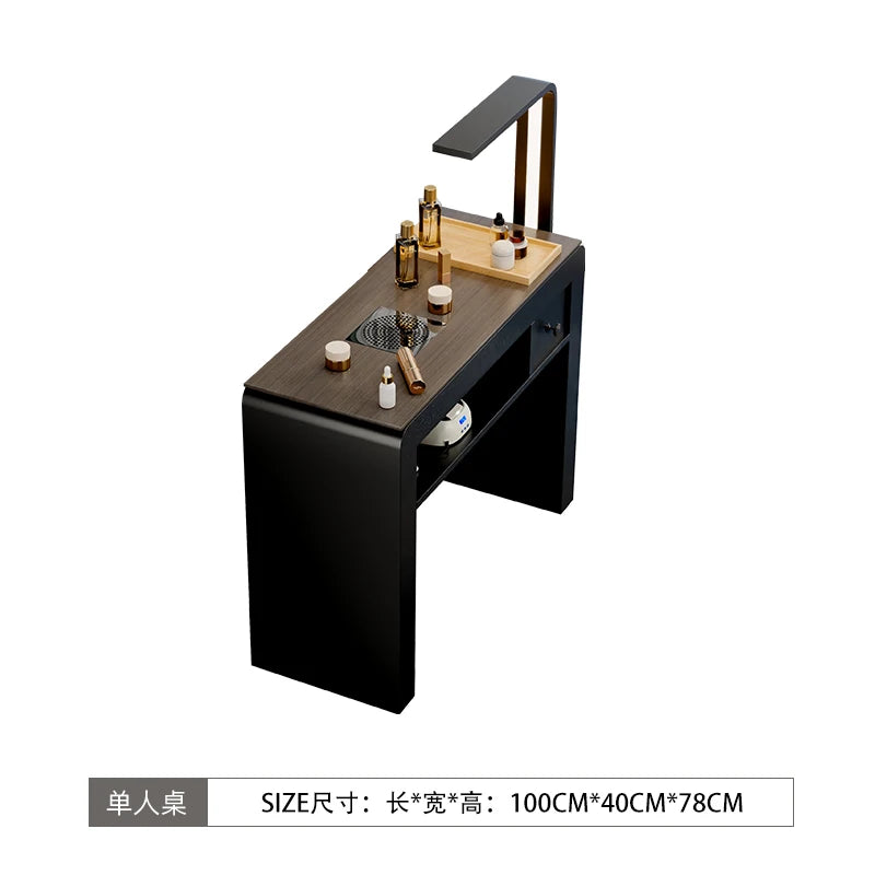 Modern Professional Nail Desk for Salon Manicure Services