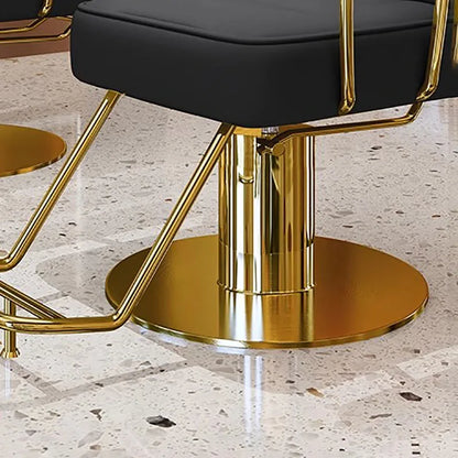 Nordic Style Barber Chairs Exquisite Glamour Premium Creative Salon Chairs European Trendy Silla Para Lashista Salon Furniture