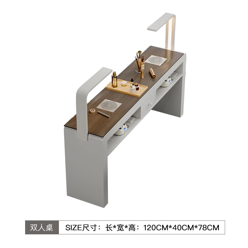 Modern Professional Nail Desk for Salon Manicure Services