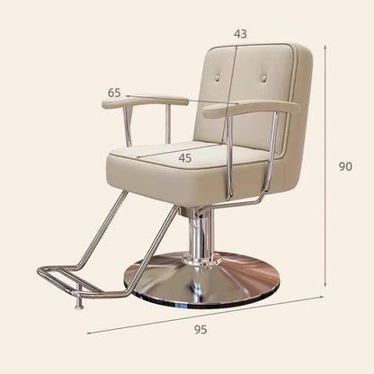 Nordic Style Barber Chairs Exquisite Glamour Premium Creative Salon Chairs European Trendy Silla Para Lashista Salon Furniture