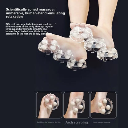 Automatic Heated Foot Spa Bath with Massage & Remote Control