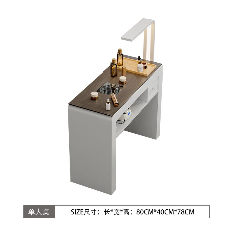 Modern Professional Nail Desk for Salon Manicure Services