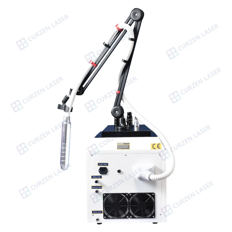 2026 Professional Picolaser Carbon Peel 450p 532 755 1320 1064 Q-Switch Nd Yag Laser Tattoo Removal Machine Picosecond