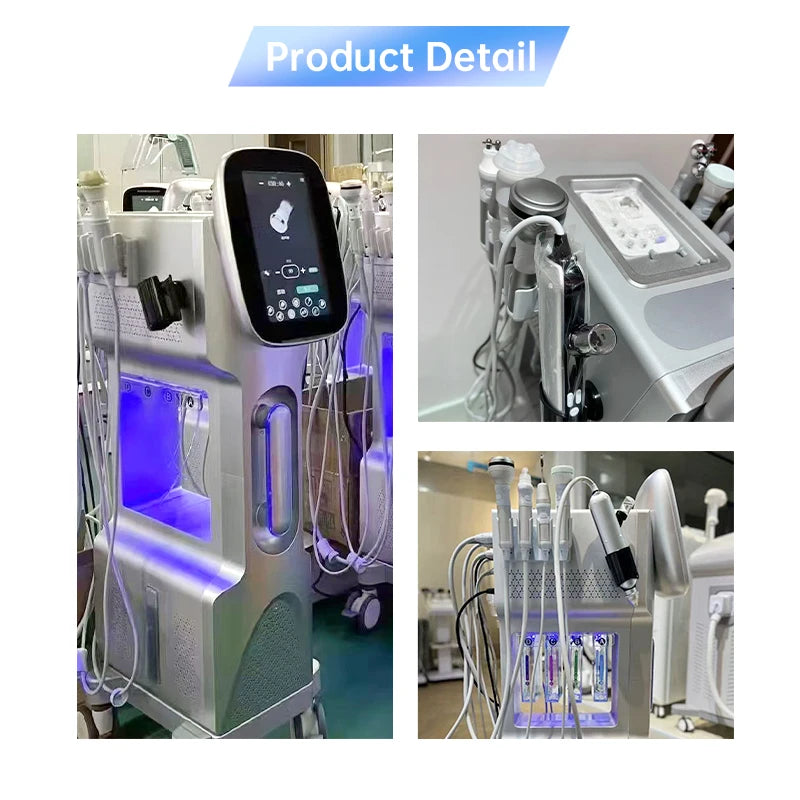 Best Selling 9 In 1 Super CO2 Bubble 6 Facial Skin Care Portable Facial Care Machine Facial Lifting Skin Rejuvenation
