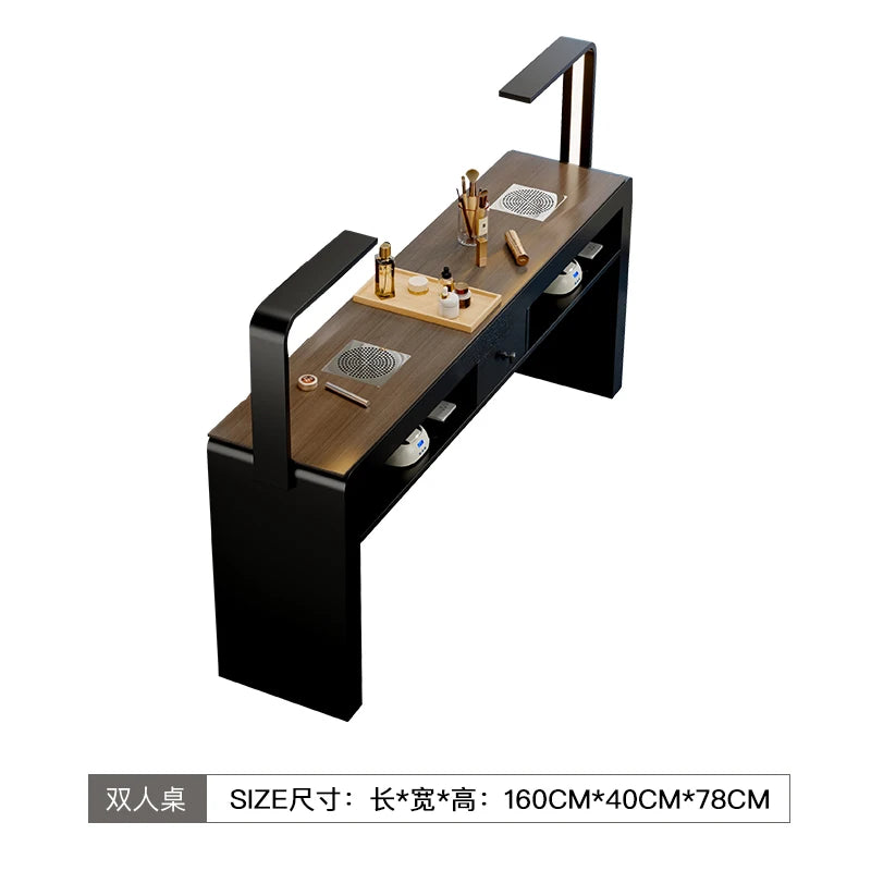 Modern Professional Nail Desk for Salon Manicure Services