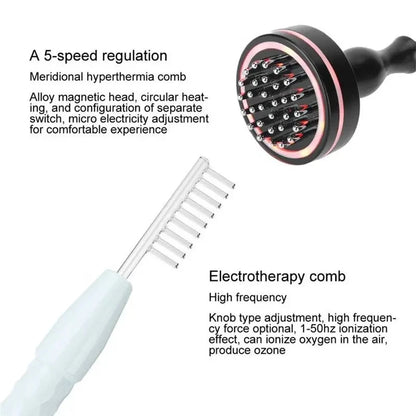 Portable 5 in 1 Scalp Care Machine Scalp Treatment Hair Restoration Machine Hair Loss Scalp Massager for Hair Salon Equipment