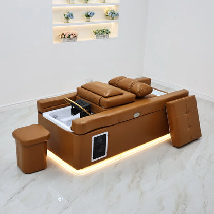Head Spa Salon Store Business Growth Advisor Commercial Furniture Shampoo Bed Massage Table