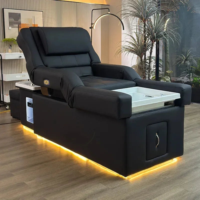 Modern Foot Spa Pedicure & Hair Washing Massage Bed