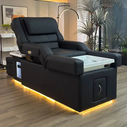 Modern Foot Spa Pedicure & Hair Washing Massage Bed