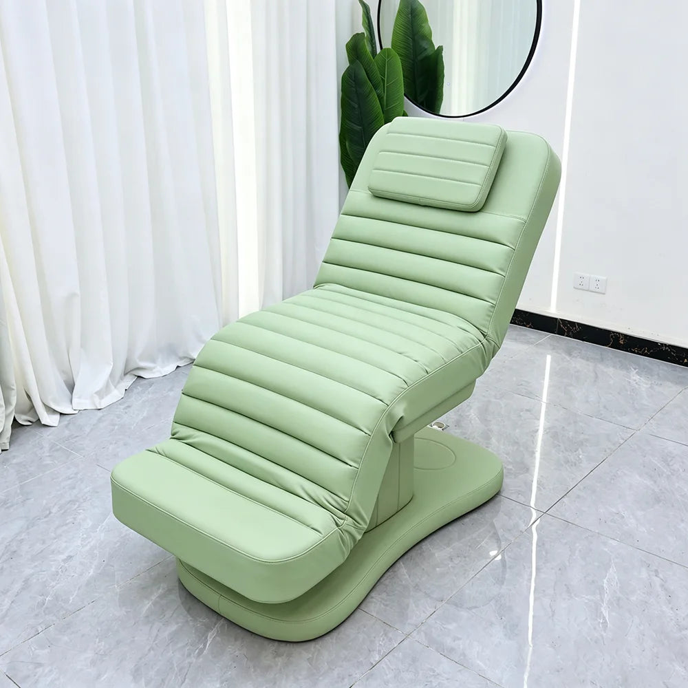 Electric Folding Facial SPA Bed Hydrotherapy Massage Table Salon Eyelash Chair Adjustable Beauty Care Shop Furniture