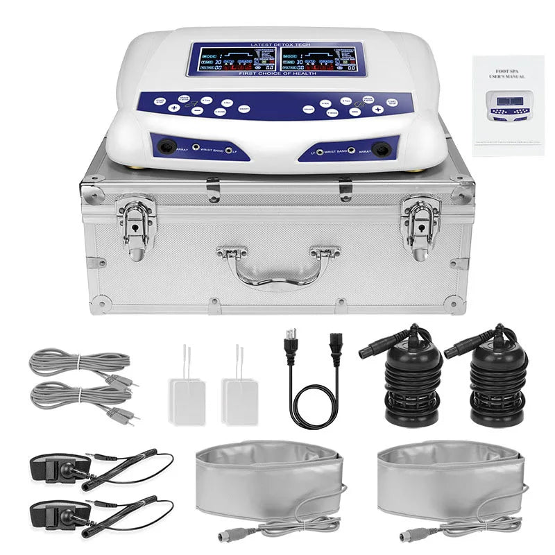 Ionic Foot Detox Machine Double Health Foot Therapy Regimen Hydrotherapy Instrument Foot Massage Machine