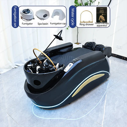 Professional Electric Head Spa Massage & Hair Washing Bed