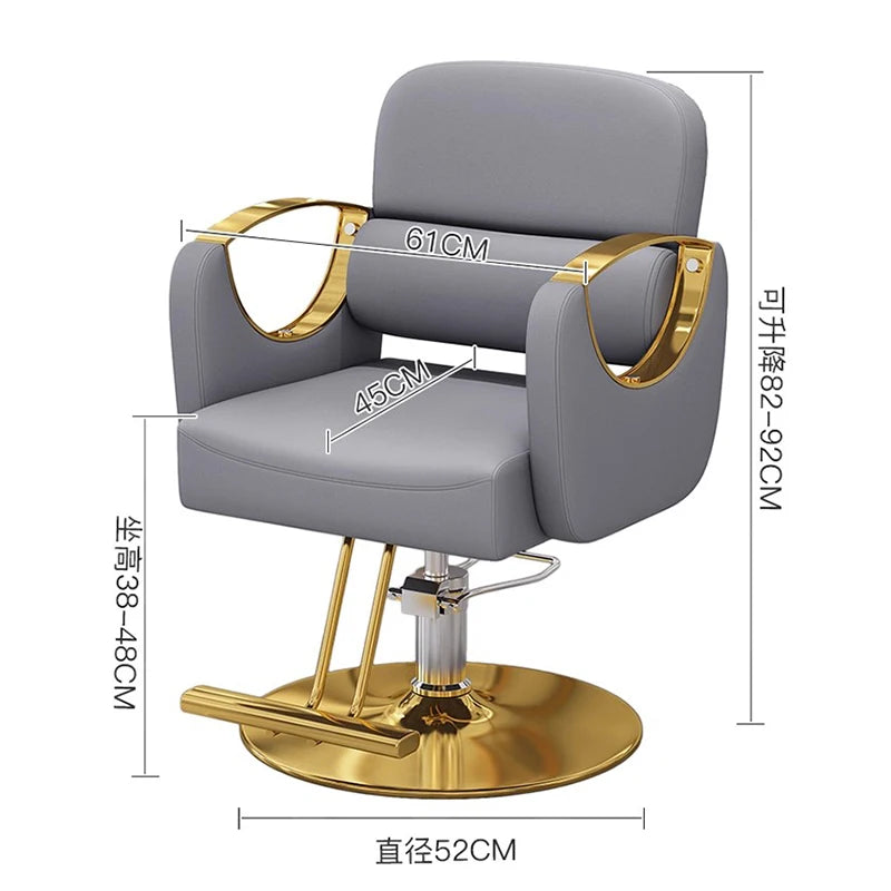 Modern Professional Barber Chair with Footrest