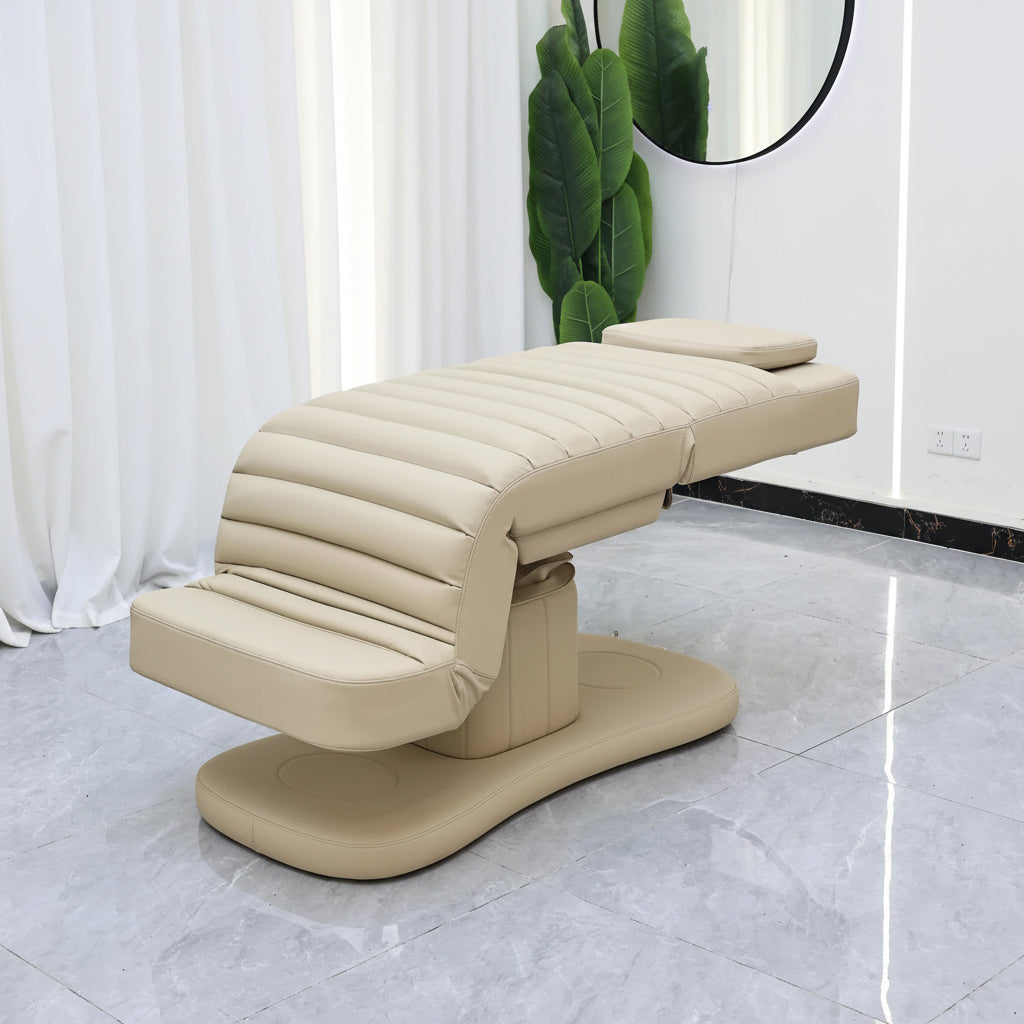 Electric Folding Facial SPA Bed Hydrotherapy Massage Table Salon Eyelash Chair Adjustable Beauty Care Shop Furniture