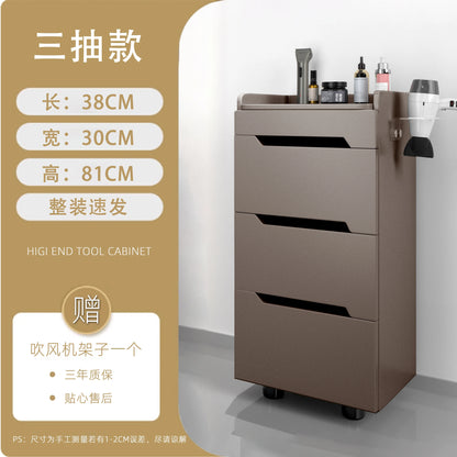 Minimalist Elegant Unique Portable Trolley Simple Salon Trolley Trendy Carrito Auxiliar Para Salón De Belleza Salon Furniture