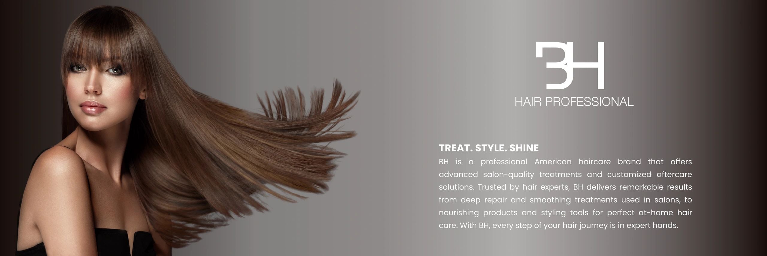 BH Beauty official professional haircare banner